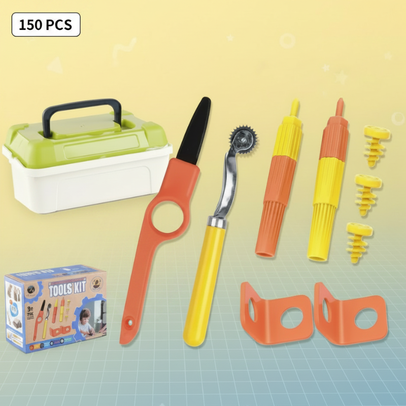 ToolMaster – Il set di attrezzi definitivo per chi costruisce con il cartone – Set di attrezzi per bambini