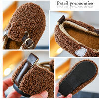 Thumbnail for WarmSteps – Comodi e accoglienti – Scarpette invernali in peluche per bambini