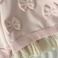 Thumbnail for LittleAngel – Morbido ed elegante – Set per neonati con maglione e pantaloni elasticizzati