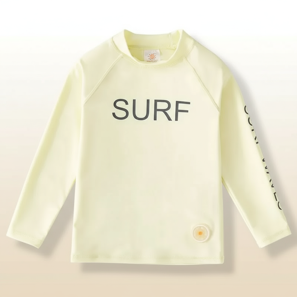 SunShield – Protettivo e flessibile – Maglietta da surf per bambini con maniche lunghe e UPF 50+