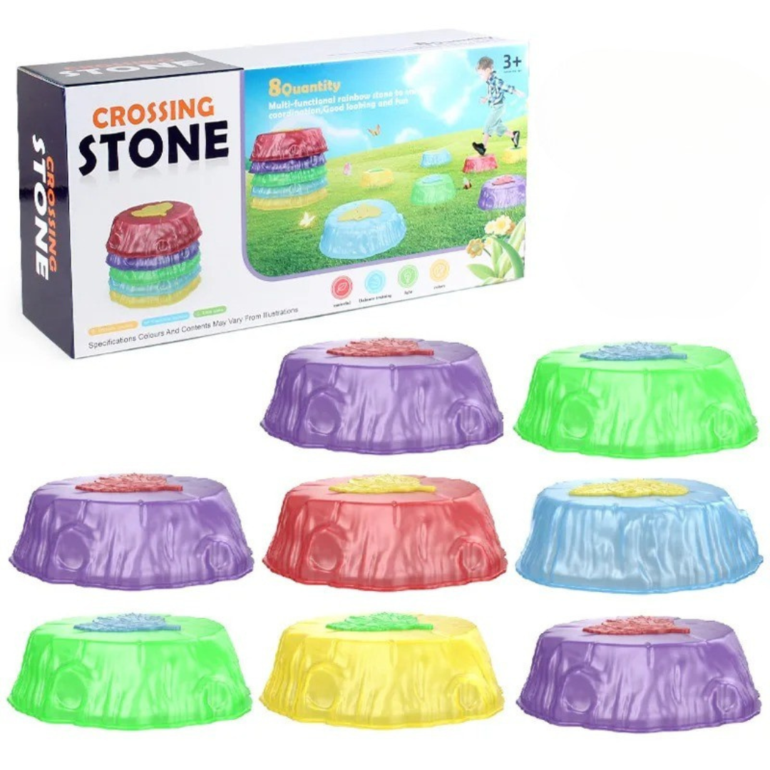 Crossing Stones™ - Salto ed equilibrio - Pietre di equilibrio luminose