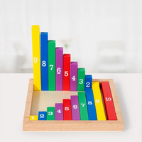Thumbnail for TinyMath – Istruttivo ed educativo – Tavola di calcolo in legno con i numeri