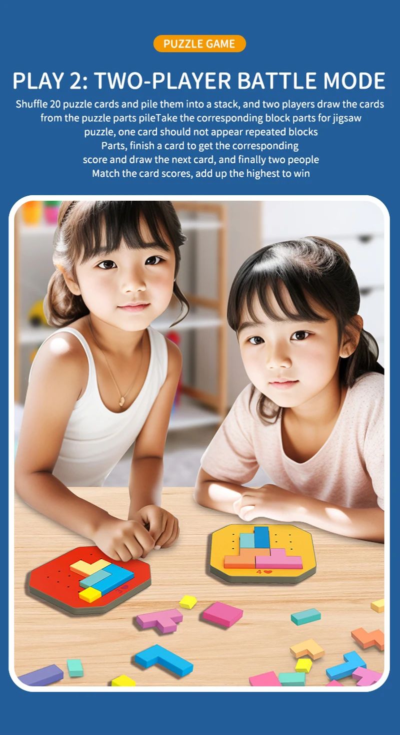 Logic Blocks™ – Colore e creatività – Puzzle geometrici