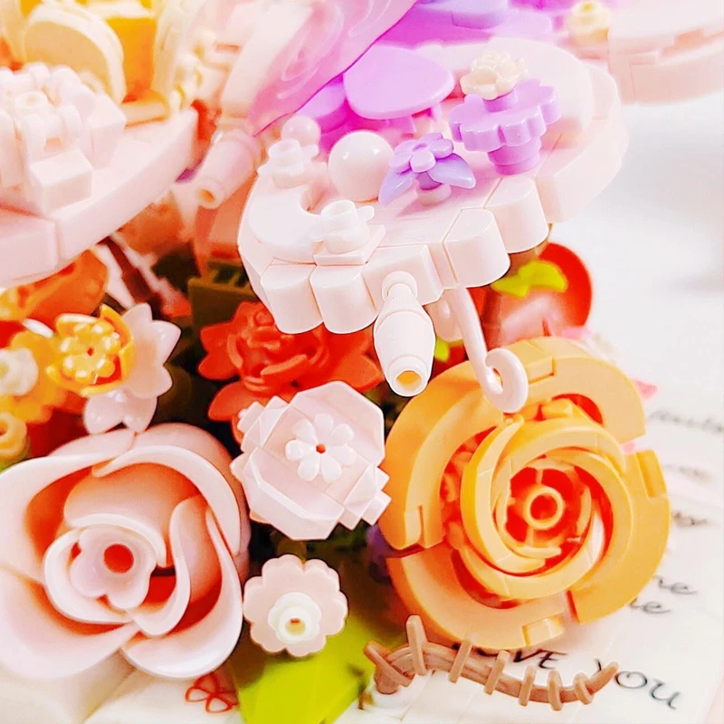 BloomBook – Romantico e creativo – Libro floreale in 3D con rose e farfalle