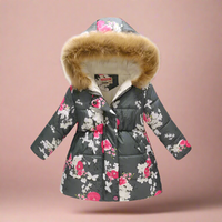 Thumbnail for CozyTrend – Elegante e accogliente – Cappotto invernale imbottito per bambine