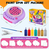 Thumbnail for SpinArt – Creativo ed educativo – Macchina per dipingere fai da te