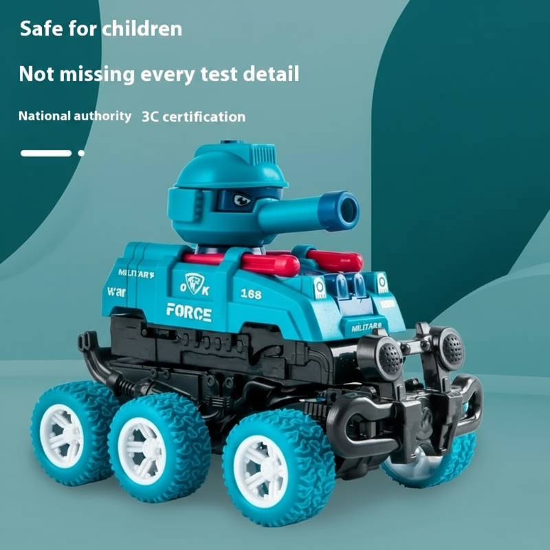TankHero – Attivo e robusto - Serbatoio giocattolo con funzione di sparo
