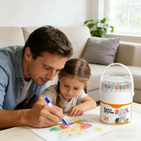 Thumbnail for TinyArt – Educativo e sicuro – Set di pennarelli lavabili e solubili in acqua