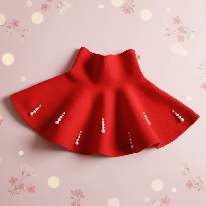 Girls Knitted Skirt – Comfort e stile – Gonna per bambina