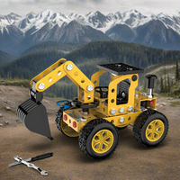 Thumbnail for MetalBuild – Robusto ed educativo – Set di veicoli da costruzione
