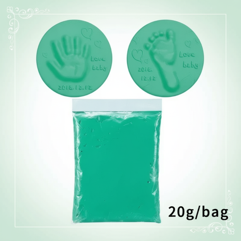 Baby Imprint Clay Kit – Ricordo & Unico – Set per impronte in argilla