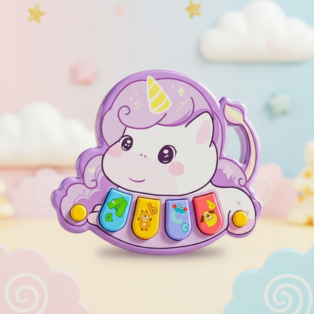 KinderKeys– Educativo e divertente – Pianoforte musicale con animali