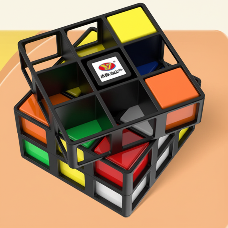 Magic Cube 3x3 – Istruttivo e stimolante – Cubo rompicapo