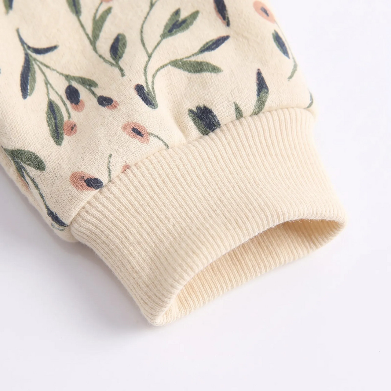 FloraCozy – Morbido e caldo – Tutina invernale da neonato con motivi floreali