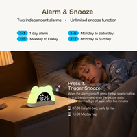 Thumbnail for TinySunrise – Delicato e funzionale – Sveglia digitale con luce dell’alba