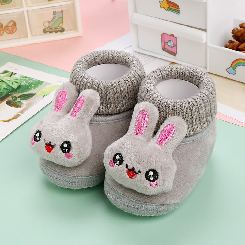 CuddleSteps – Calde e antiscivolo – Pantofole per bambini con animali