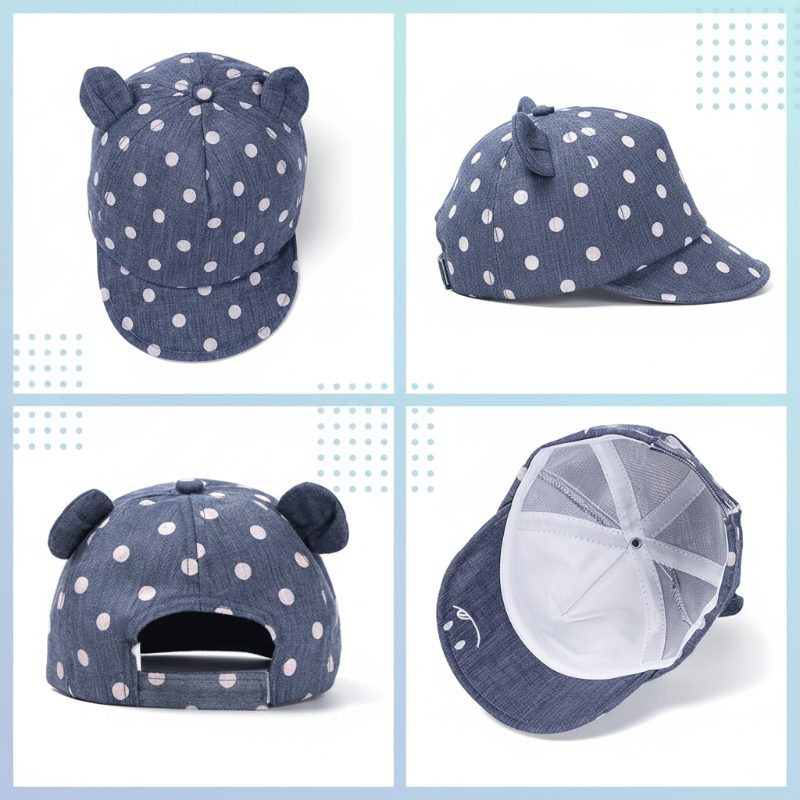 MiniStyle – Alla moda e morbido – Cappellino per bambini