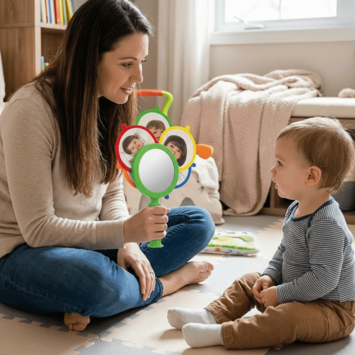 MirrorFun – Educativo e interattivo – Specchio con espressioni facciali