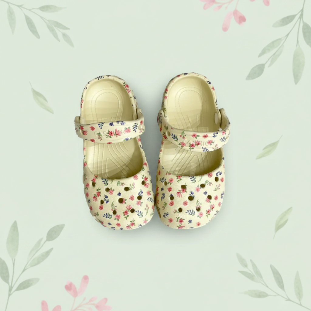 FlowerFeet – Eleganti e comodi – Sandali con motivi floreali