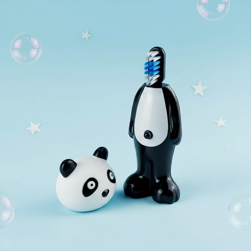 TinyTeeth – Divertente e carino – Spazzolino da denti per bambini a forma di animaletto