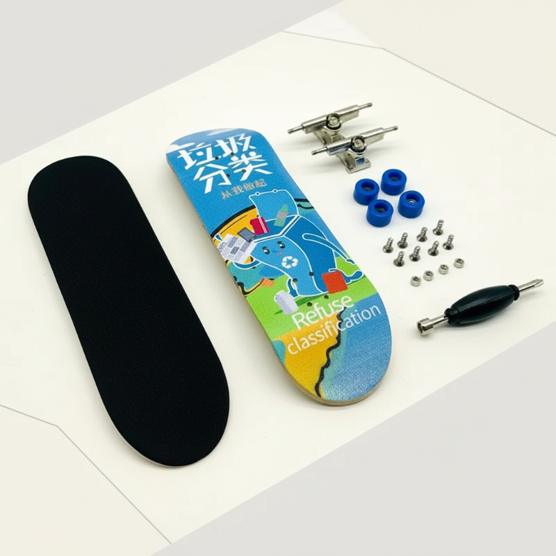 MiniDeck – Robusto e flessibile – Skateboard da dito