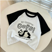 Thumbnail for StreetBoy – Grintosa e comoda – Maglietta per bambini con maniche raglan e stampa