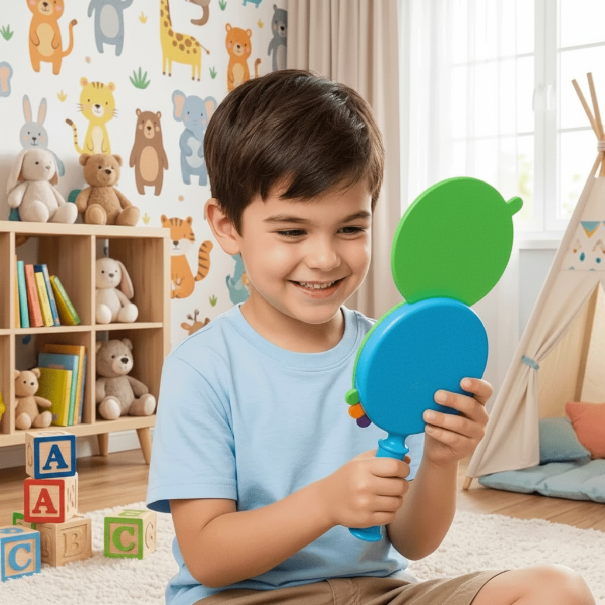 MirrorFun – Educativo e interattivo – Specchio con espressioni facciali