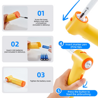 Thumbnail for PaintBuddy – Creativo ed educativo – Set da disegno portatile con aerografo