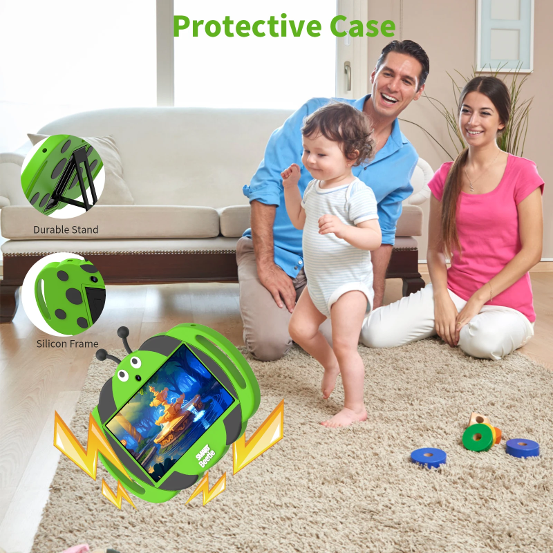 PlayPad – Istruttivo e divertente – Tablet per bambini con custodia antiurto