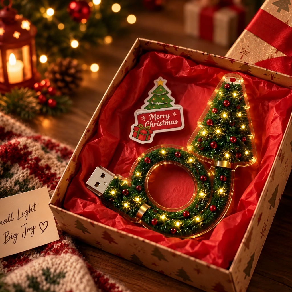 HolidayBeam – Festoso e suggestivo – Proiettore natalizio USB con giochi di luce