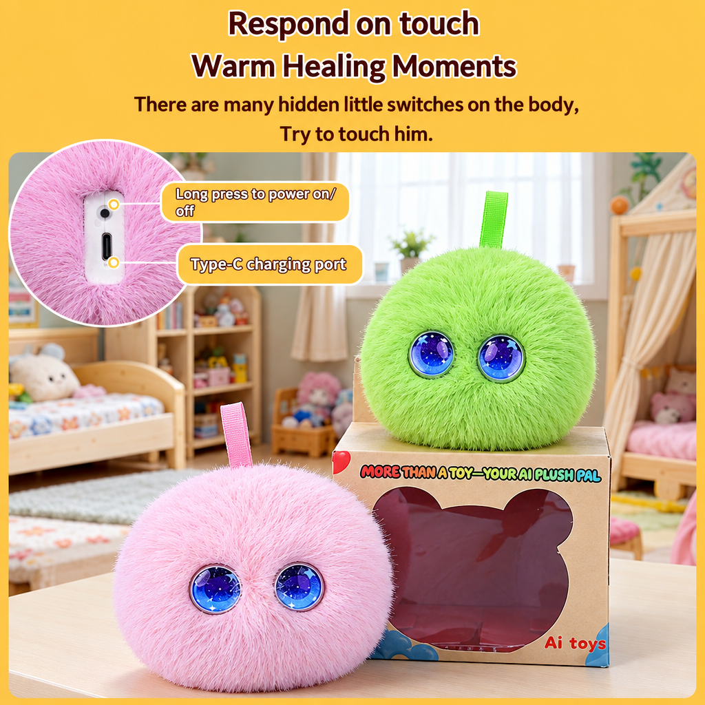 AiBuddy – Peluche con IA parlante e chat vocale