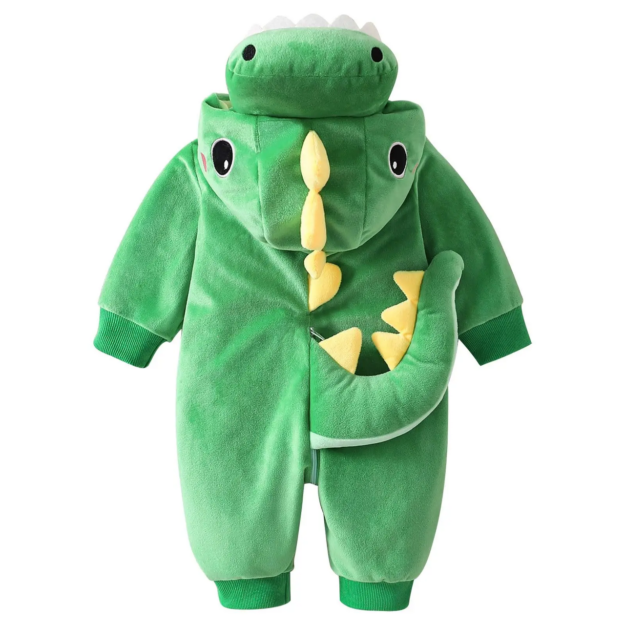 RoarBuddy – Carino e divertente – Tutina con cappuccio a forma di dinosauro per neonati