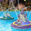 SpalshCastle – Magico e interattivo – Set da gioco “Castello galleggiante dell’unicorno”