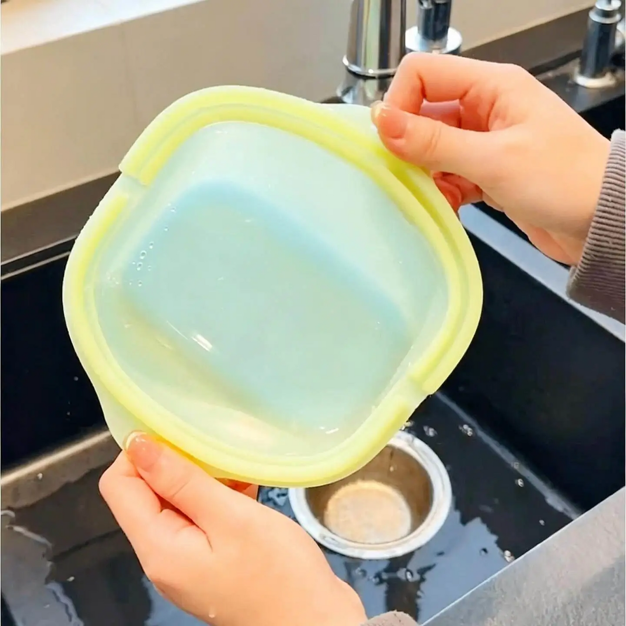 MealSaver – Pratico e riutilizzabile – Sacchetto in silicone per la conservazione degli alimenti