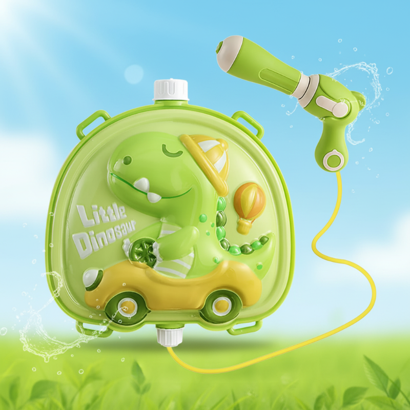Kids Water Blaster – Divertente e pratico – Zaino con pistola ad acqua