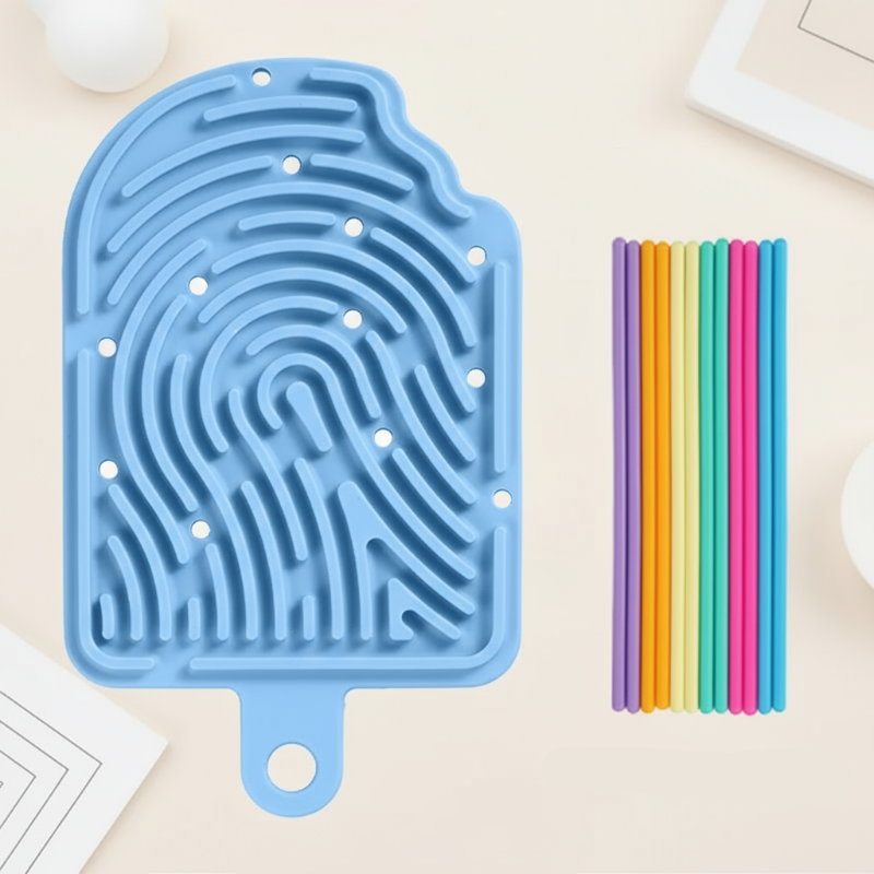 FidgetFrost – Giocoso e morbido – Busy Board in silicone