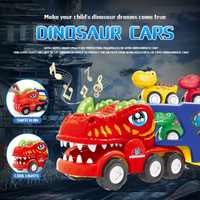 Thumbnail for DinoDrive – Creativo e avventuroso – Set da gioco con camion 5 in 1