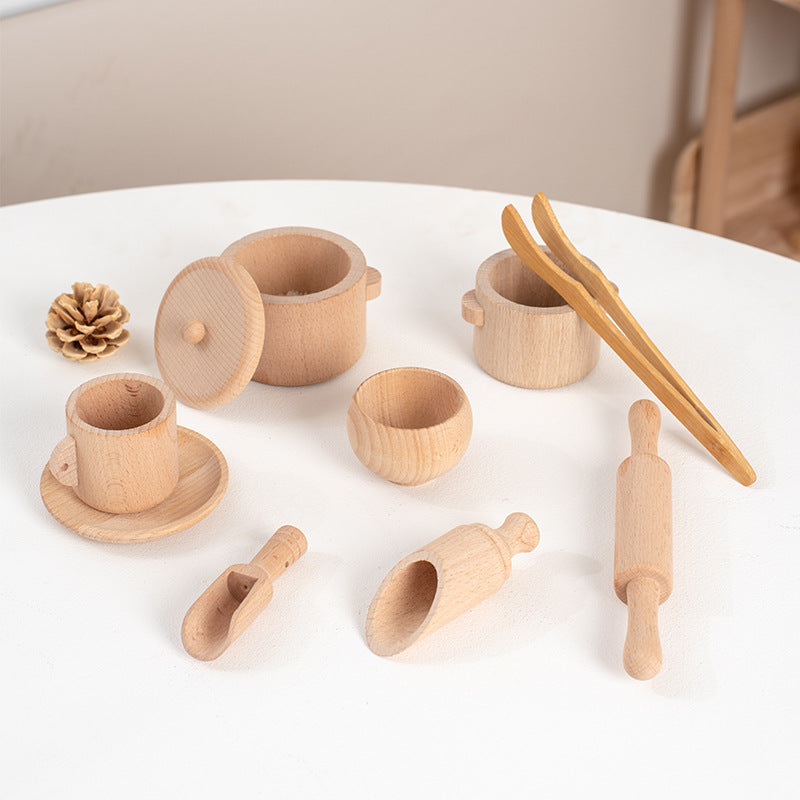 MiniMasterChef – Educativo e divertente – Set da gioco cucina in legno