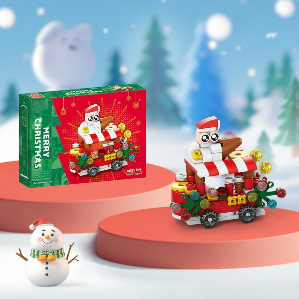 WinterBlocks – Natale & Divertimento – Giocattoli da costruzione natalizi