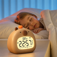 Thumbnail for CappyClock – Carino e multifunzionale – Sveglia digitale per bambini con lucina notturna