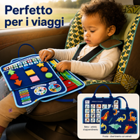 Thumbnail for 7-in-1 Busy Board – Motricità e apprendimento – Lavagna delle attività