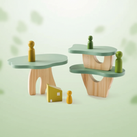 Thumbnail for Wooden Forest Blocks – Creatività e sviluppo – Set di blocchi da impilare in legno