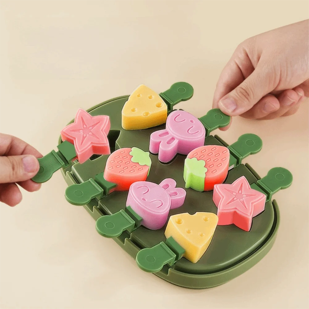 LollyFun – Creativo e pratico – Stampo per ghiaccioli in silicone con contenitore per la conservazione