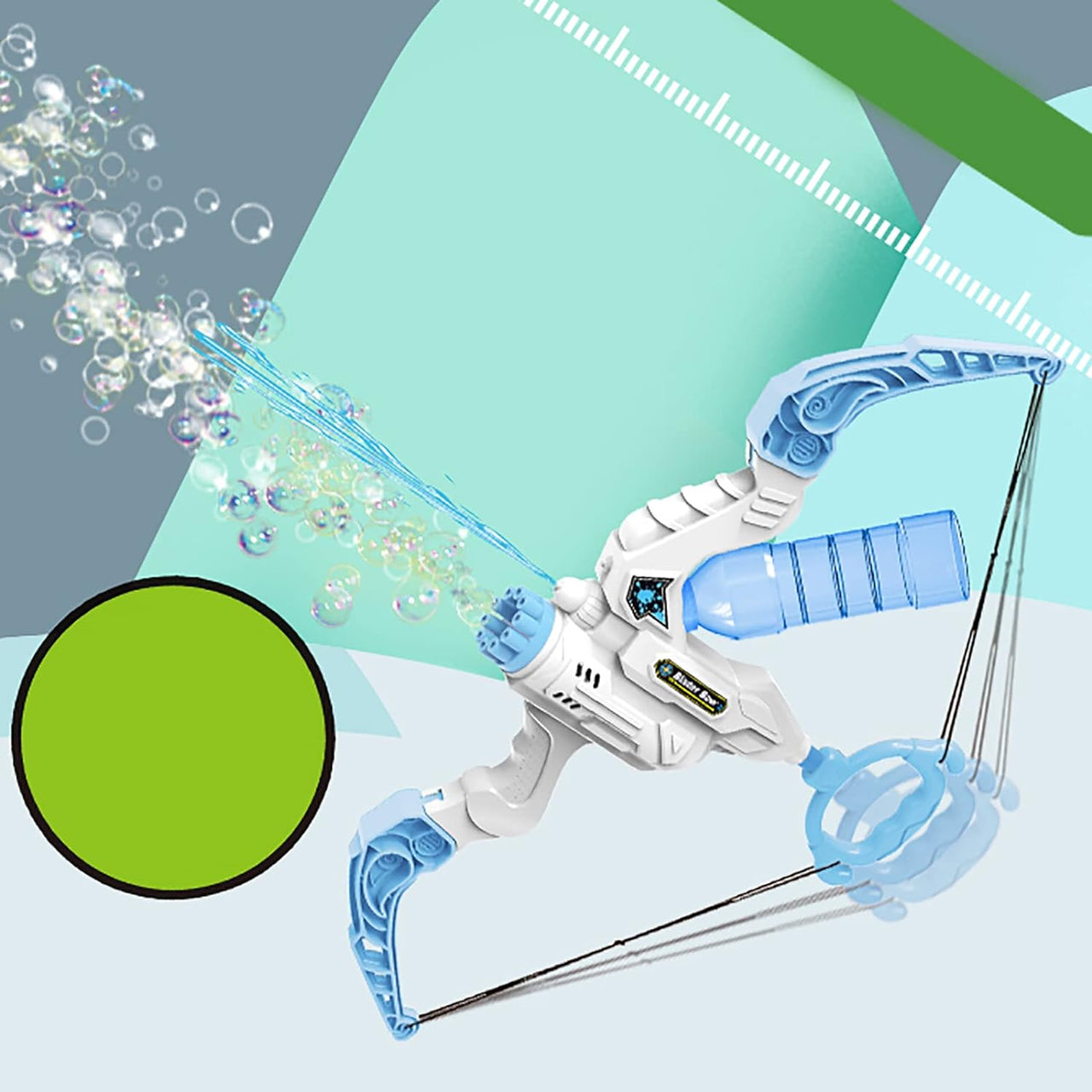 TrendyToys – Attivi e creativi - Soffiatore di bolle a fiocco 2 in 1