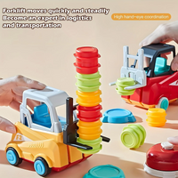 Thumbnail for LittleBuilders – Interattivo e sicuro – Set da gioco con carrello elevatore