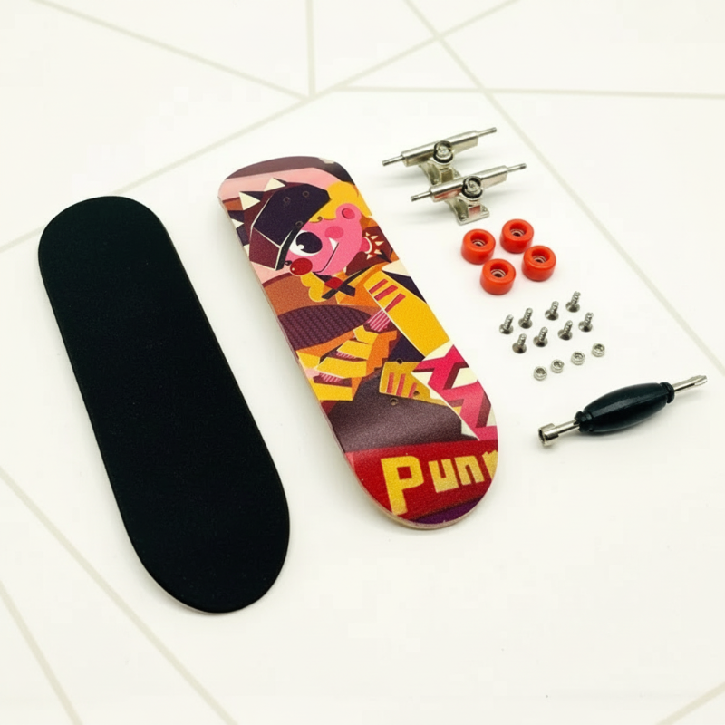 MiniDeck – Robusto e flessibile – Skateboard da dito