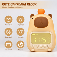 Thumbnail for CappyClock – Carino e multifunzionale – Sveglia digitale per bambini con lucina notturna