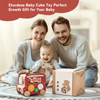 Thumbnail for BusyRide – Educativo e versatile – Bus delle attività Montessori in legno