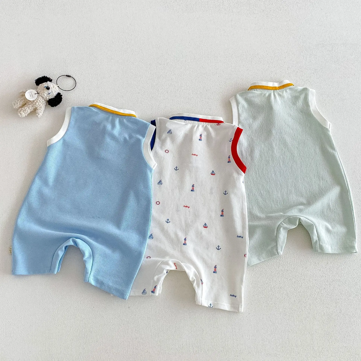 SunnyBaby – Comodo e carino – Body a polo per neonati