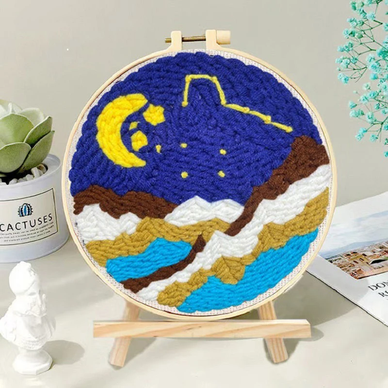 SoftLoop – Morbido e creativo – Set fai da te per decorazioni domestiche con ago da punciatura